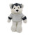 Plush Husky Bean Bag animal 8"