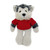 Plush Husky Bean Bag animal 8"