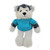 Plush Husky Bean Bag animal 8"
