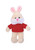 Plush Floppy Bunny With Personalized Tee 12”