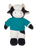 Plush Floppy Cow with Personalized Tee  8"