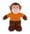 Plush Monkey Bean Bag animal 8"