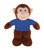 Plush Monkey Bean Bag animal 8"