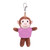 4" Keychain - Monkey with/without customized shirt
