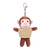 4" Keychain - Monkey with/without customized shirt