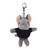 4" Keychain - Mouse with customized shirt