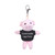 4" Keychain - Pig with customized shirt