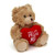 (Sample) 6" & 9" Valentine Teddy Bear with a Message on Holding Heart