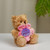 (Sample) 6" Bear Holding a Flower | Mother’s Day Bear Gift for Mom