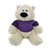 (Sample) Customized Cream Sophie Bear with tee shirt, sitting, 11