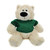 (Sample) Customized Cream Sophie Bear with tee shirt, sitting, 11