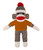 (Sample) Sock Monkey Original Bean Bag animal 10"