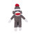 (Sample) Sock Monkey Original Bean Bag animal 10"