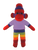 (Sample) 8″ Rainbow Custom Sock Monkey | Personalized Monkey Plush