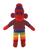 (Sample) 8″ Rainbow Custom Sock Monkey | Personalized Monkey Plush