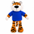 8" Standing Tiger with Custom T-shirts