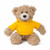 12" Brandon Beige Bear in Hoodie | Customizable Plush Bear