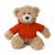 12" Brandon Beige Bear in Hoodie | Customizable Plush Bear