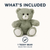 Green Soft Bear 8"