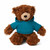 12" Brandon Chocolate Bear in Hoodie | Customizable Plush
