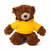12" Brandon Chocolate Bear in Hoodie | Customizable Plush