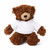 12" Brandon Chocolate Bear in Hoodie | Customizable Plush