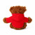 12" Brandon Chocolate Bear in Hoodie | Customizable Plush