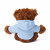 12" Brandon Chocolate Bear in Hoodie | Customizable Plush