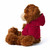 12" Brandon Chocolate Bear in Hoodie | Customizable Plush