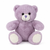 Purple Soft Bear 8"