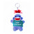 4" Purple Sock Monkey Plush Keychain with Customized T-shirt