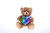 6″ Beige Valentine Bears Holding a Sequin Heart | Love Plush