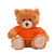 11" Customizable Mocha Plush Bear in Colorful Custom T-shirt