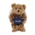 6″ Mocha Angel Bear Holding Hope Star | Christmas Teddy Bear