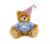 12" Birthday Teddy Bear with Custom T-Shirt | Plush Gift