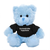 12" Blue Teddy Bear with Custom T-Shirts | Custom Plush Toy