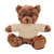 12" Chocolate Teddy Bear with Custom T-Shirts | Custom Plush
