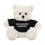 12" Personalized Cream Teddy Bear Plush with Custom T-Shirts