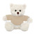 12" Personalized Cream Teddy Bear Plush with Custom T-Shirts