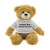 11" Customized Tee Beige Brandon Bear- Stuffed Teddy Bear