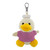 4" Keychain - Duck with customized shirt