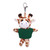 4" Keychain - Giraffe with/without customized shirt