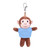4" Keychain - Monkey with/without customized shirt