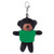 4" Keychain – Black Bear