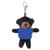 4" Keychain – Black Bear