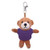 4" Keychain – Brown Bear