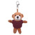 4" Keychain – Brown Bear