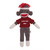 8" Customizable Sock Monkey with Tee - Stuffed Plush Animals