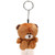 98-047 colors of love Qbear keychain brown