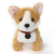 Butterscotch The Corgi Dog With Collar- Puppy Plush Soft Toy
